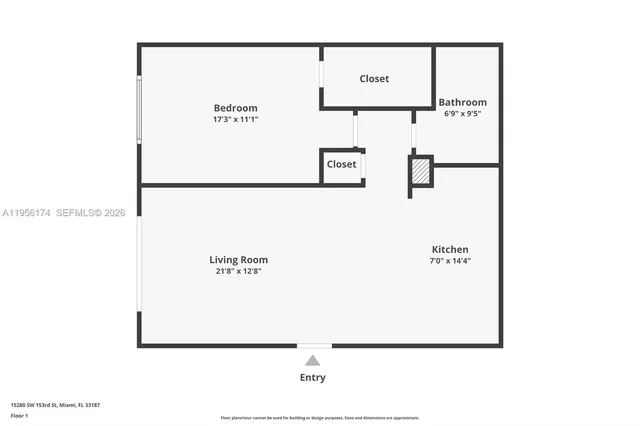 $2,000 | 7929 Southwest 104th Street, Unit 112E, Miami, FL 33156