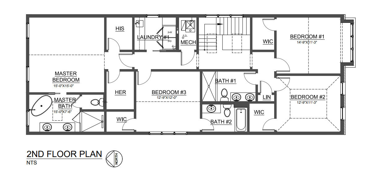 2214 West Oakdale Avenue Chicago, IL 60618 - Photo 14 of 15 a black and white photo of a