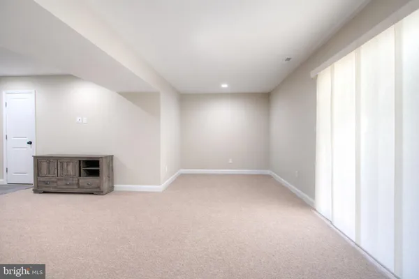 a view of empty room