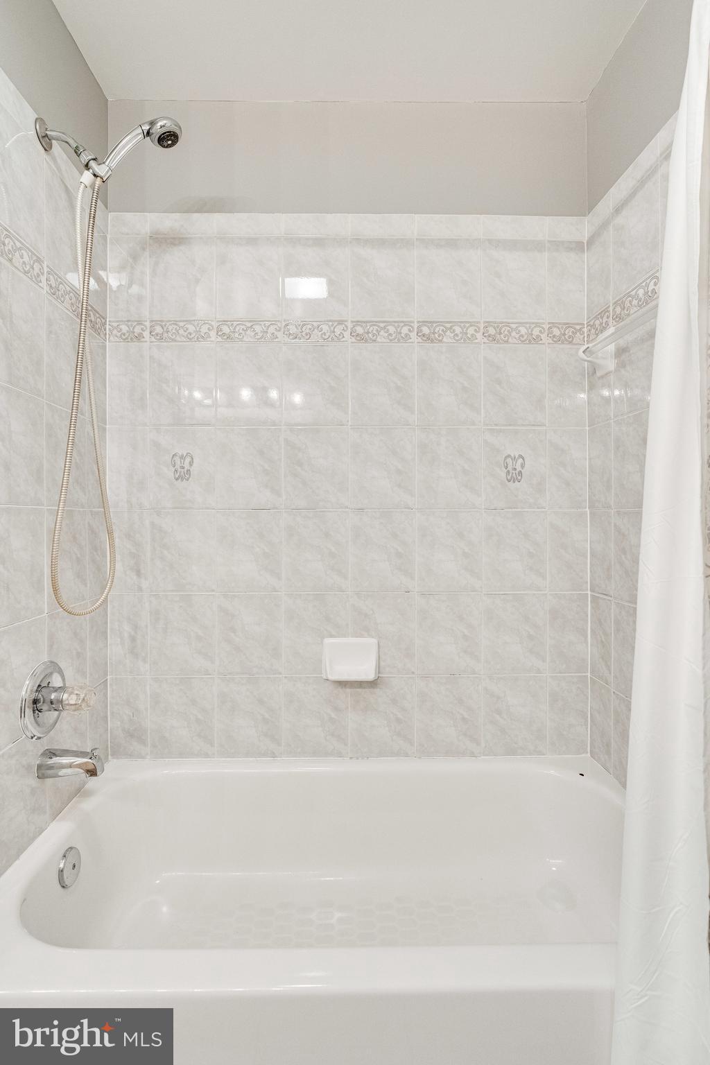 7802 Creekside View Lane Springfield, VA 22153 - Photo 70 of 107 a bathroom with a shower and a bath tub