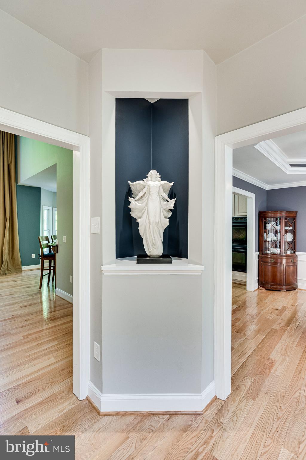 7802 Creekside View Lane Springfield, VA 22153 - Photo 10 of 107 a view of living room with furniture and wooden floor
