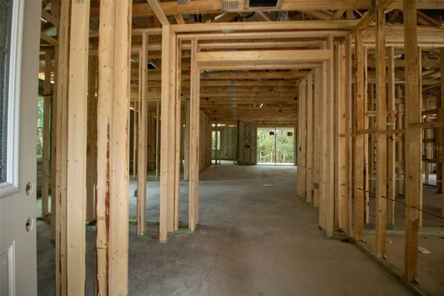 a view of a bathroom with a glass door