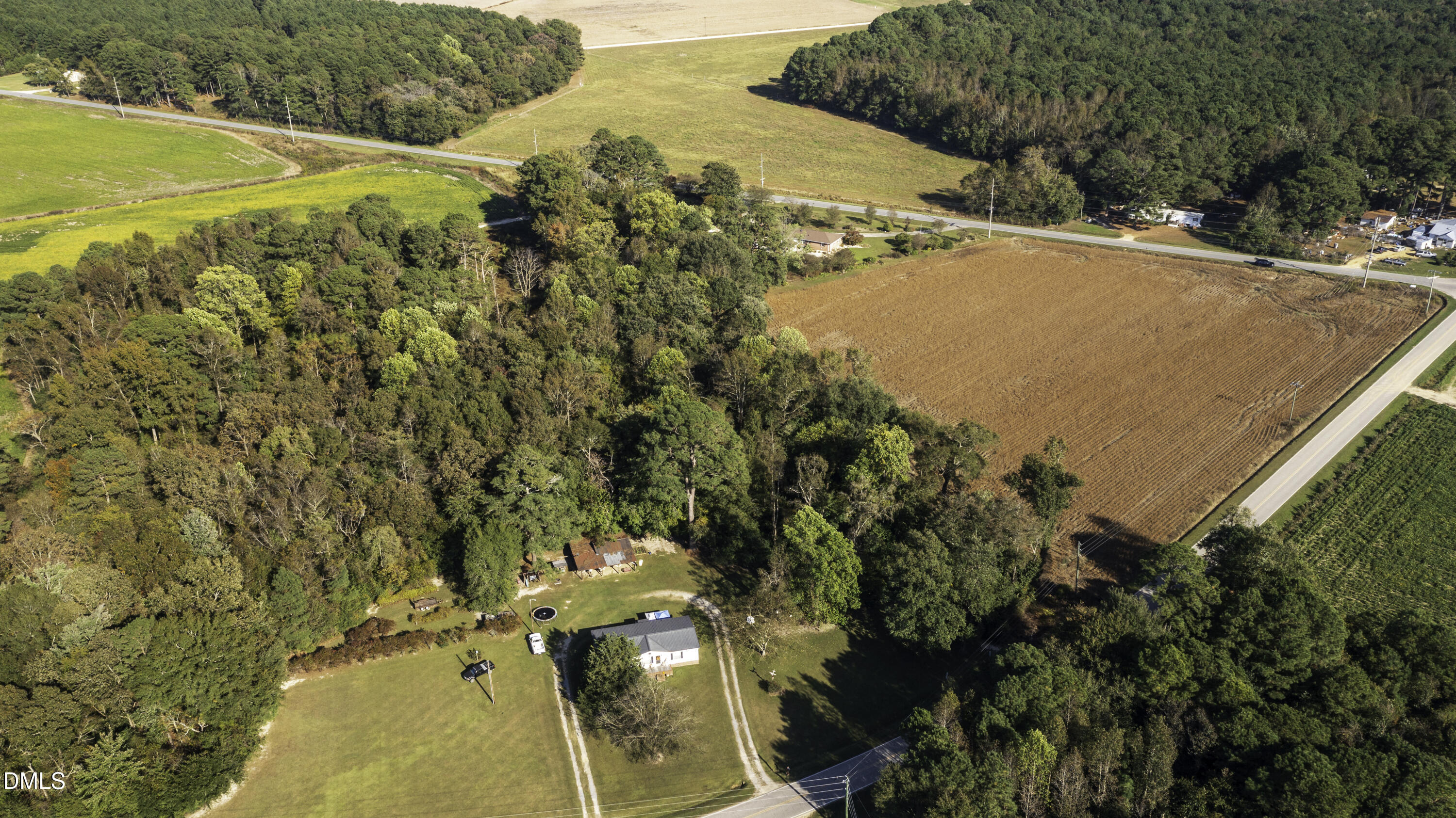 0 Carroll Store Road Autryville, NC 28318 - Photo 3 of 9 a view of a yard with an outdoor space