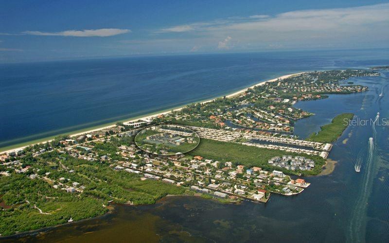 619 Cedars Court Longboat Key, FL 34228 - Photo 36 of 95 a view of water from a balcony