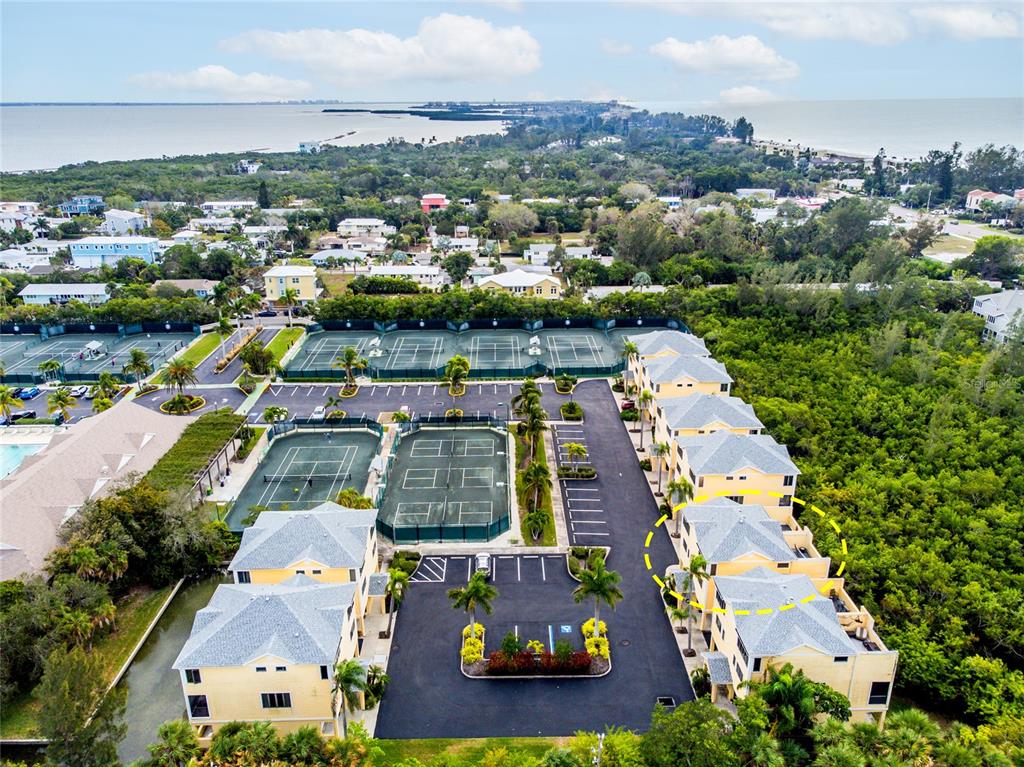 619 Cedars Court Longboat Key, FL 34228 - Photo 5 of 95 an aerial view of residential houses with outdoor space