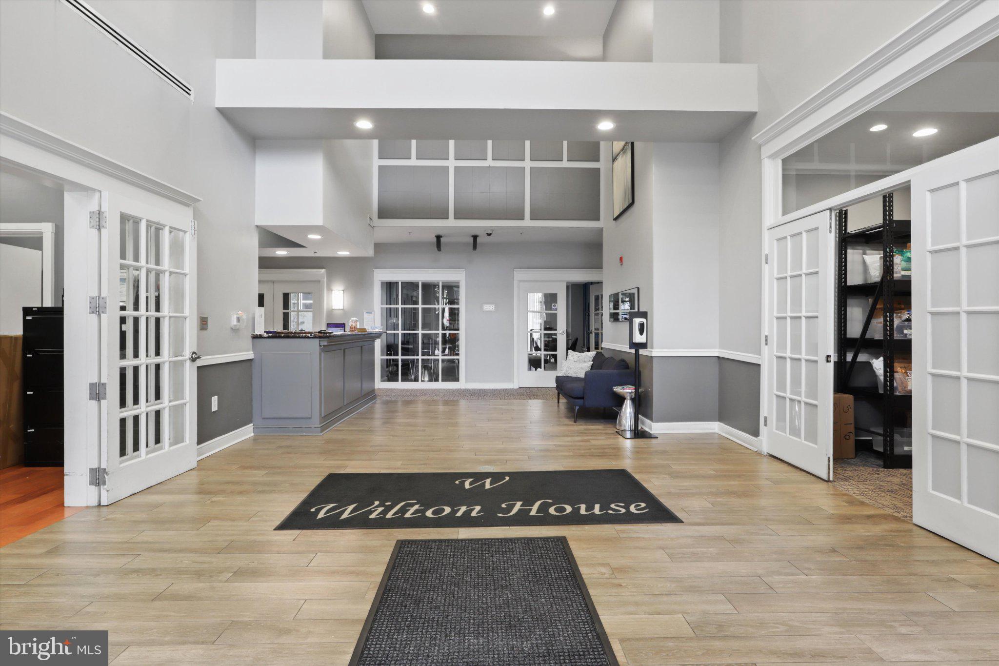 2726 Gallows Road, Unit 1506 Vienna, VA 22180 - Photo 5 of 35 Welcoming lobby of Wilton House.