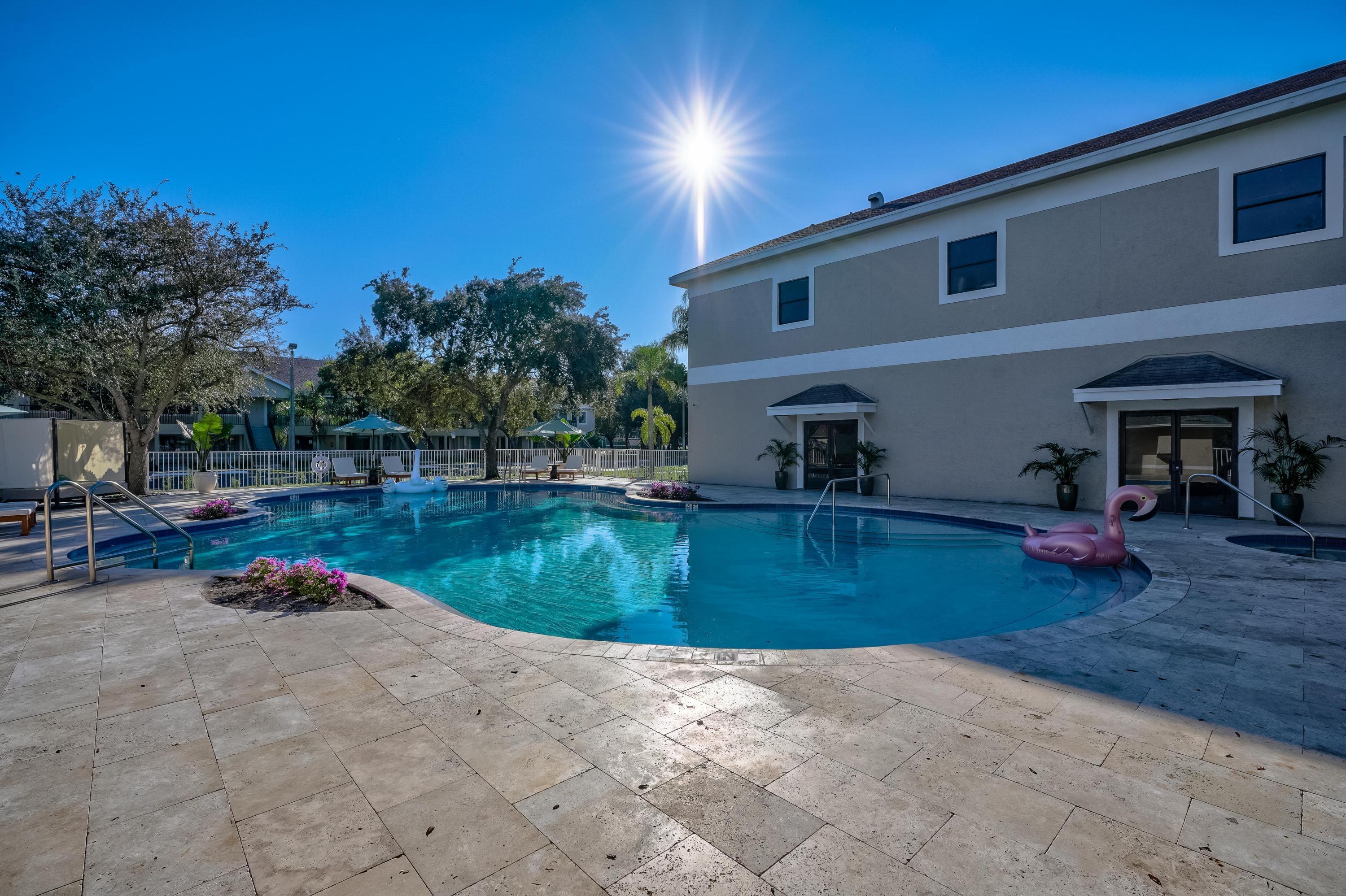 4685 Haverhill Road, Unit D2 West Palm Beach, FL 33417 - Photo 24 of 37 Clubhouse Pool
