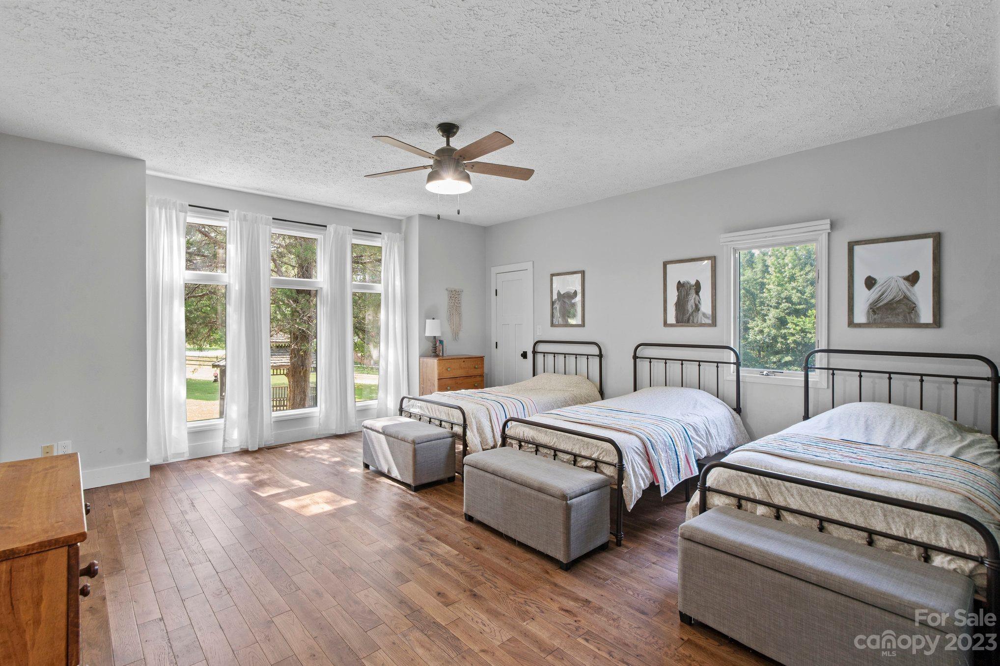 1807 David Drive Shelby, NC 28150 - Photo 16 of 37 a bedroom with two beds and a large window