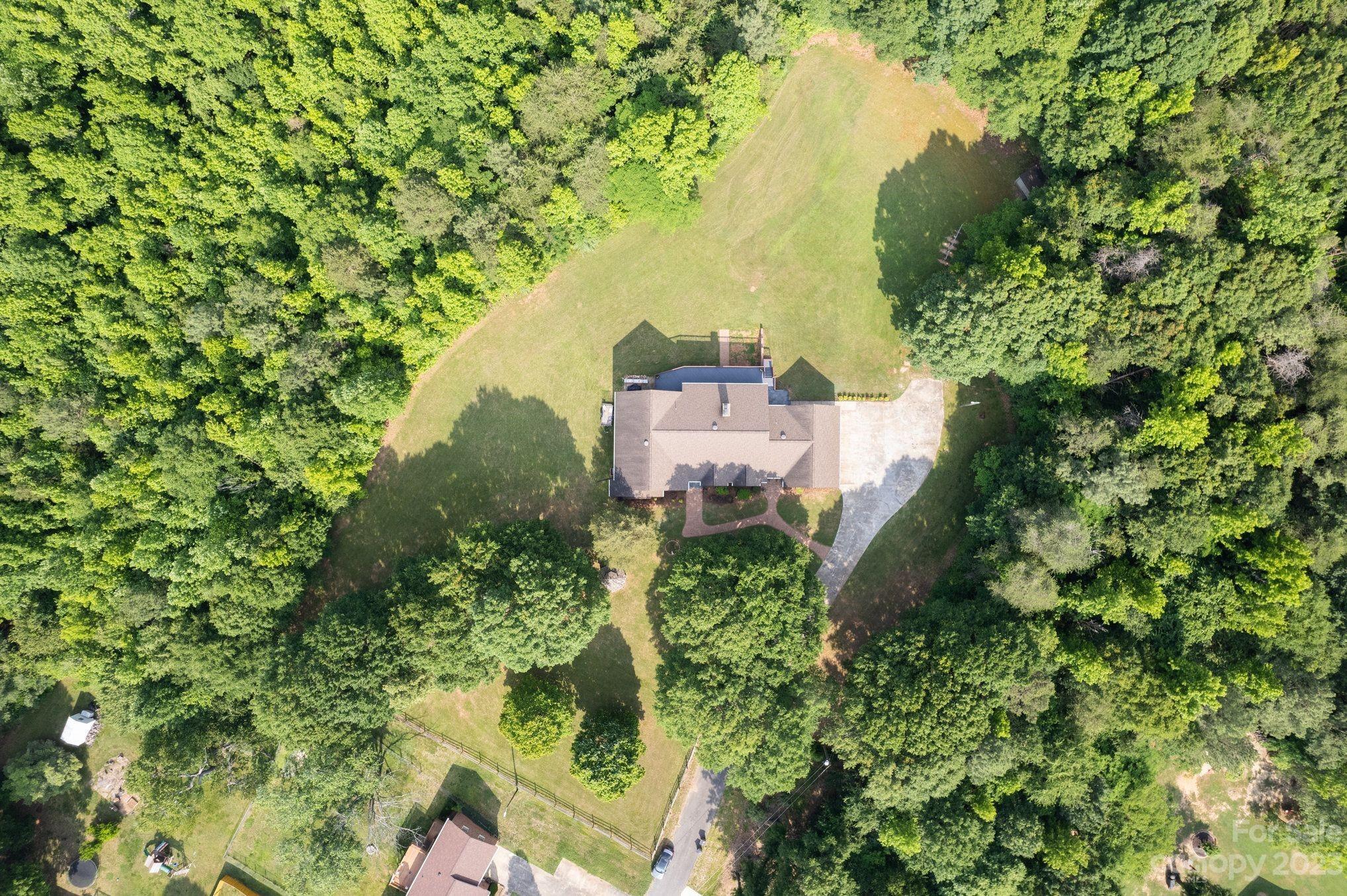 1807 David Drive Shelby, NC 28150 - Photo 35 of 37 an aerial view of a house with a yard