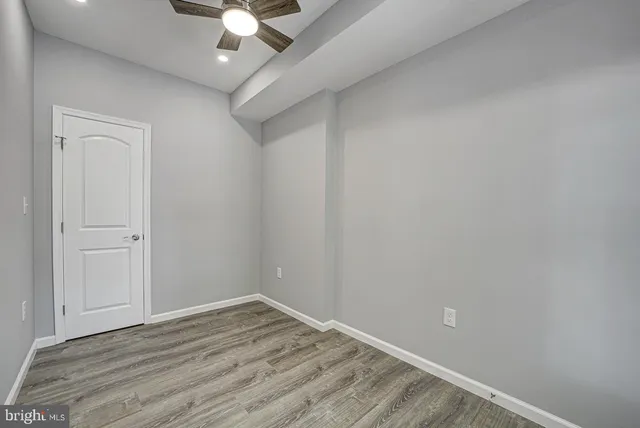 wooden floor in an empty room
