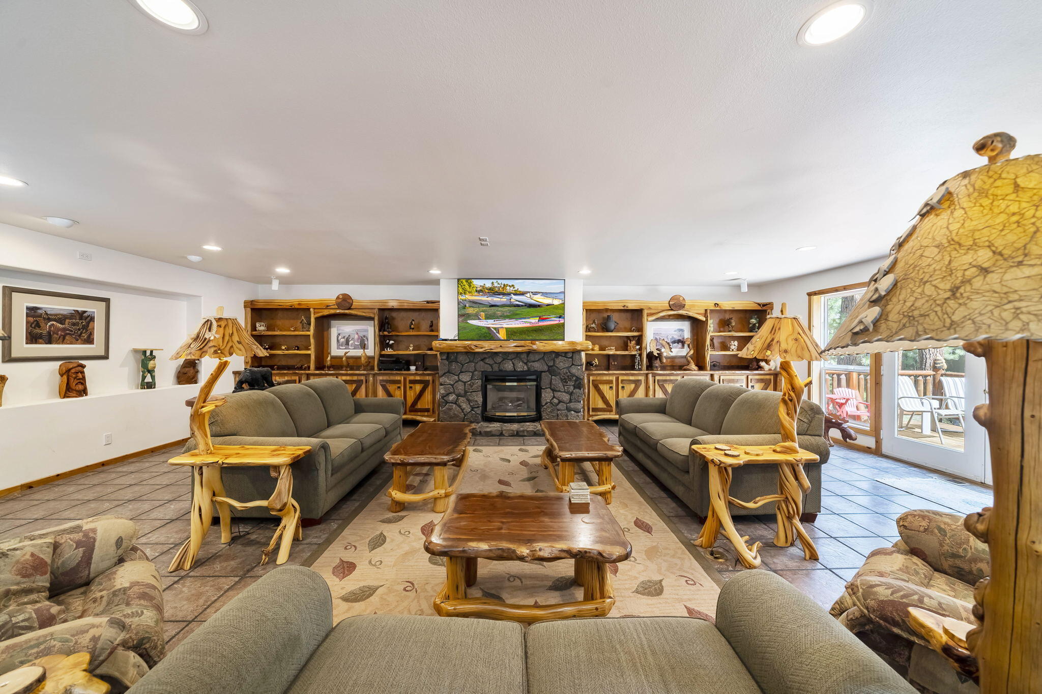 13628 Shad Bush Black Butte Ranch, OR 97759 - Photo 26 of 71 Great Room & Propane Fireplace