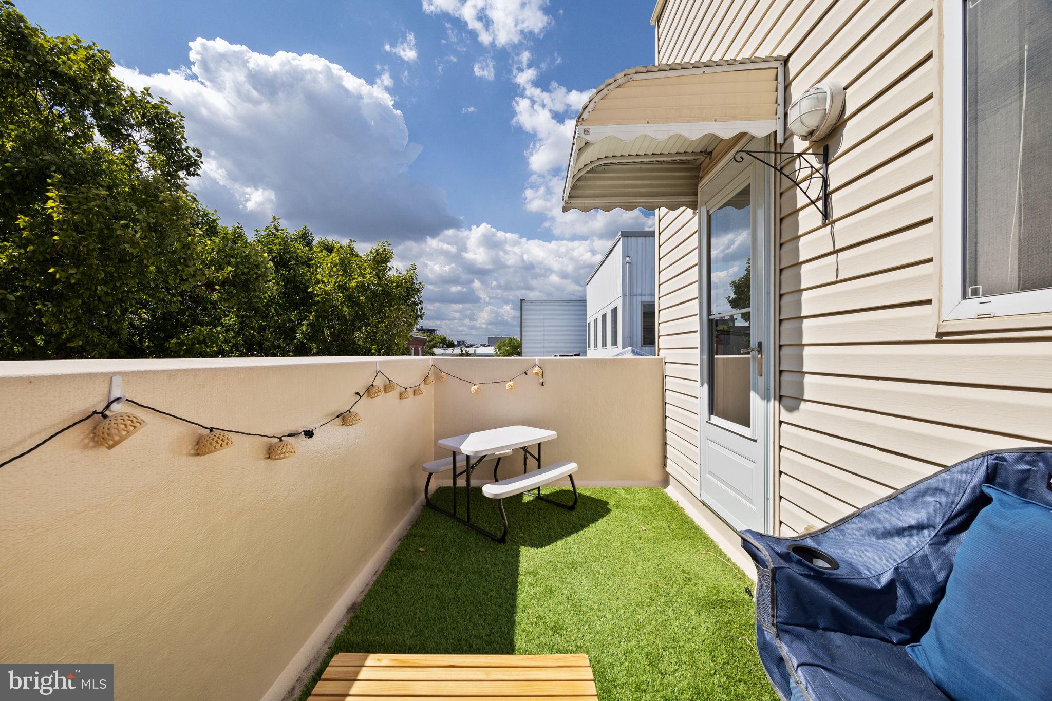 623 Manton Street Philadelphia, PA 19147 - Photo 17 of 26 a view of a patio in backyard