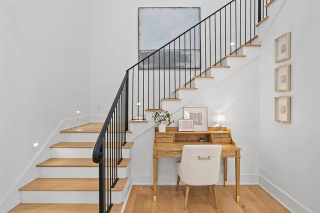 a view of entryway and hall