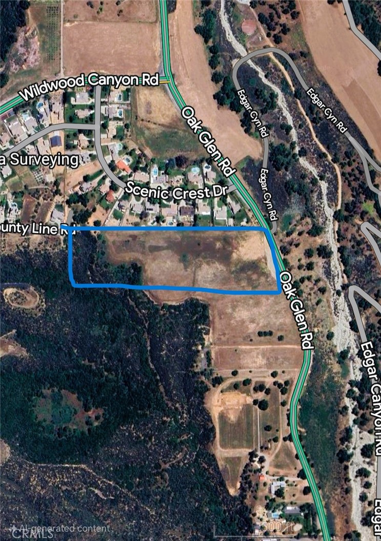 0 Oak Glen Road Cherry Valley, CA 92223 - Photo 5 of 11 a view of a yard with an outdoor space