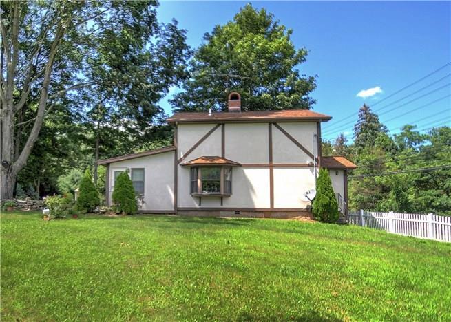 front view of house with a yard