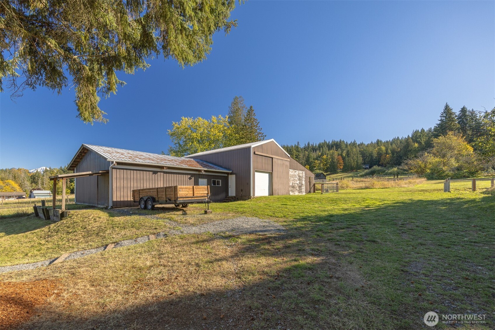 3505 East Smith Road Bellingham, WA 98226 - Photo 35 of 40 a view of a house with a big yard