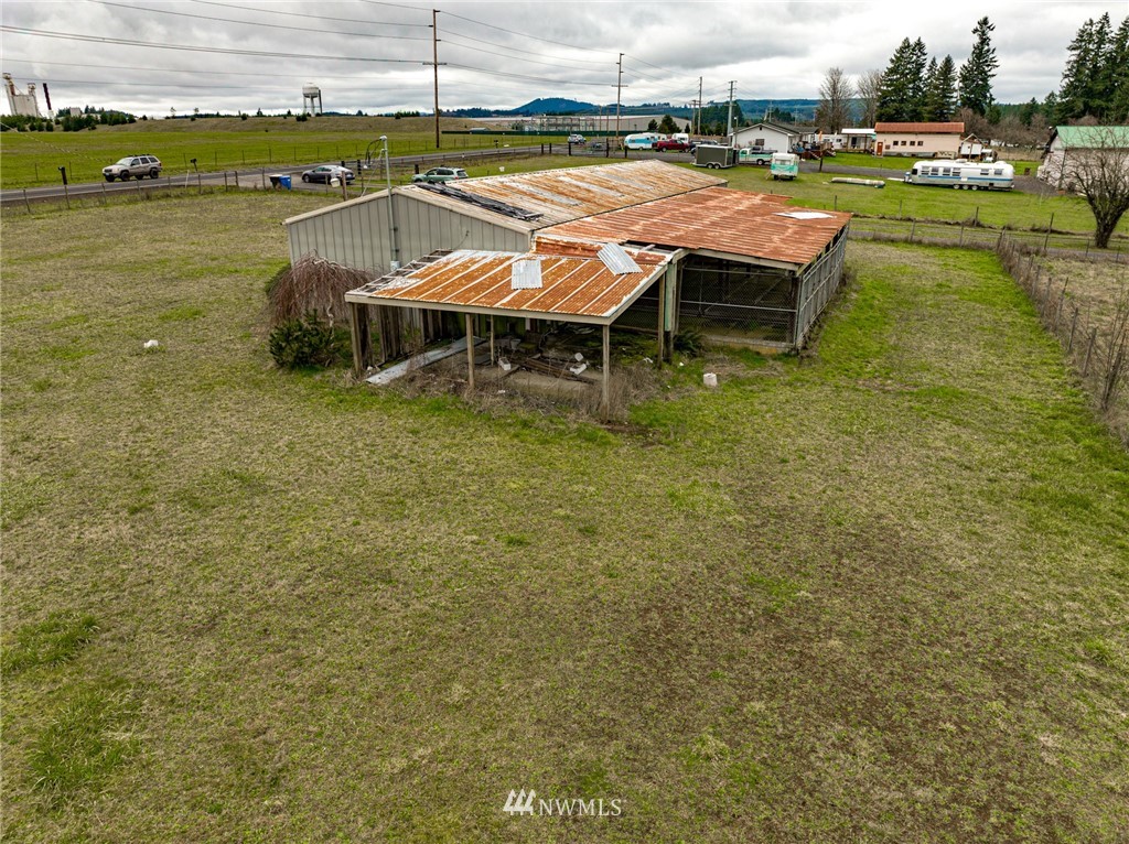 484 West Avery Road Winlock, WA 98596 - Photo 33 of 39 a view of swimming pool with outdoor seating and yard