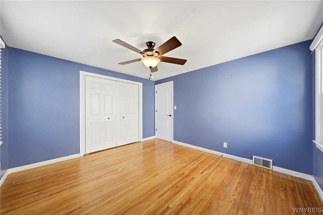212 Treadwell Road Tonawanda, NY 14150 - Photo 13 of 39 1st floor bedroom with hardwood floors