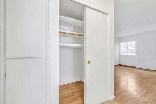 an aerial view of house with yard