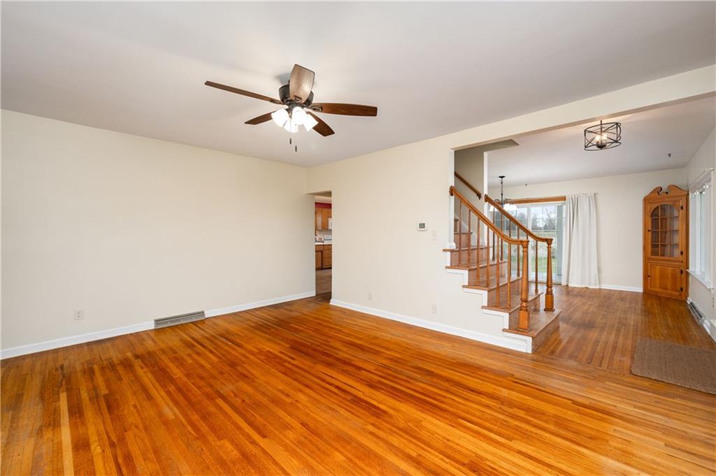 1080 Breakneck Bridge Road Portersville, PA 16051 - Photo 12 of 45 a view of empty room with wooden floor