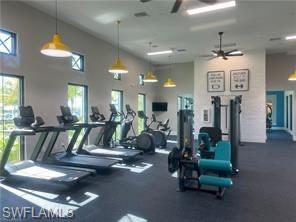 3987 Pegasus Way Naples, FL 34120 - Photo 5 of 8 a view of a room with gym equipment