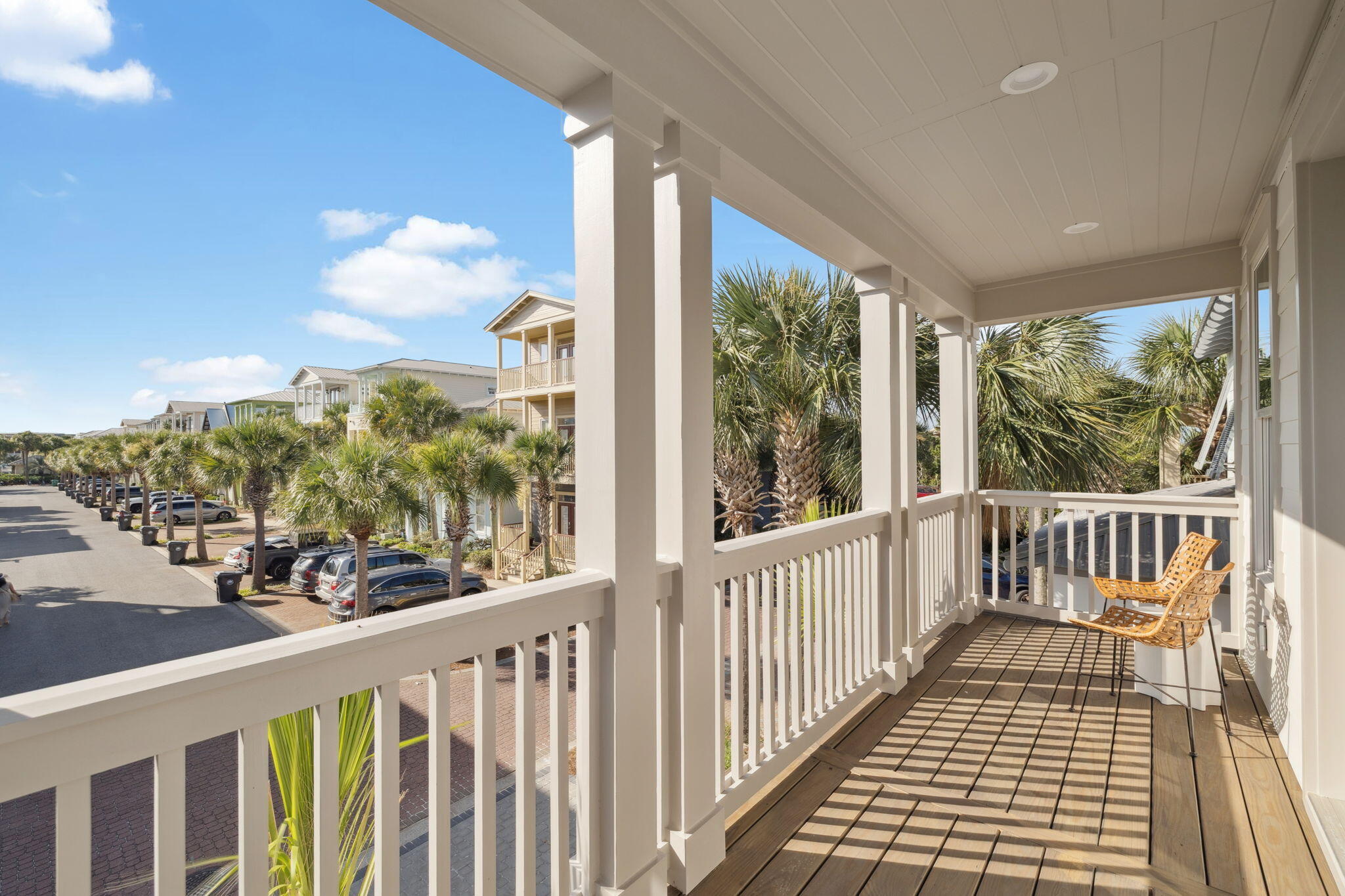33 Sand Flea Dr Inlet Beach Inlet Beach, FL 32461 - Photo 31 of 56 a view of a balcony with wooden floor