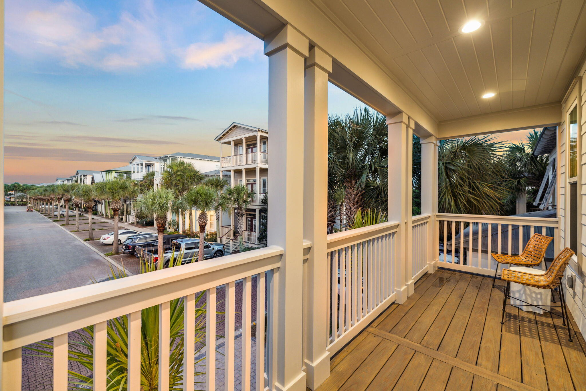 33 Sand Flea Dr Inlet Beach Inlet Beach, FL 32461 - Photo 32 of 56 a view of a balcony with wooden floor