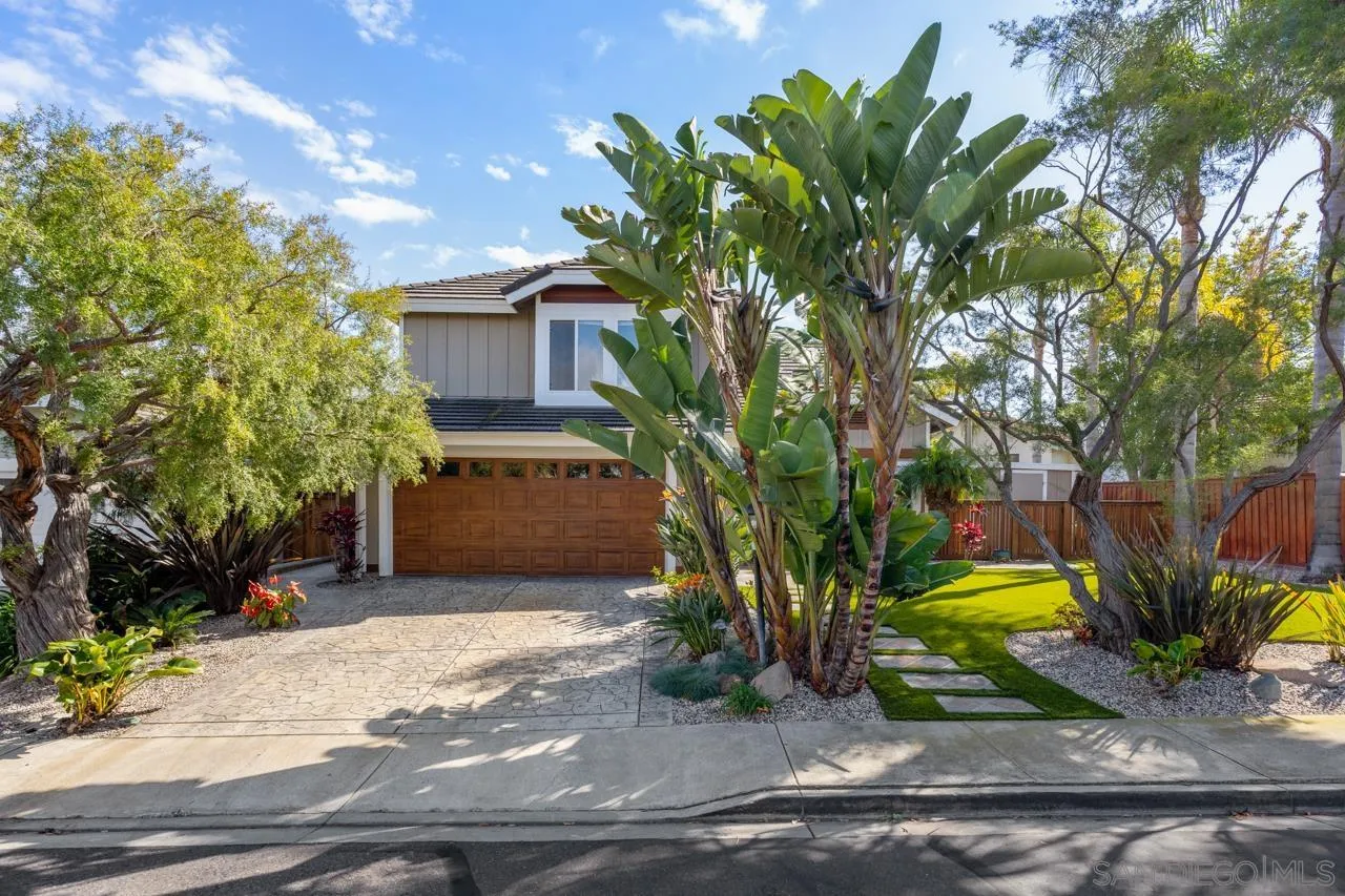 1815 Hawk View Drive Encinitas, CA 92024 - Photo 51 of 51 a front view of a house with a yard and plant