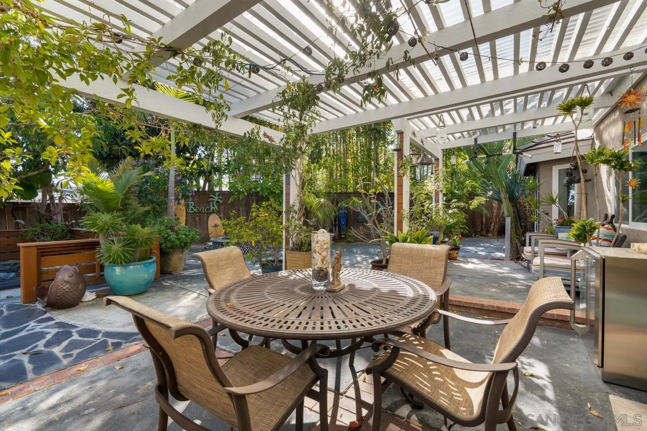 1815 Hawk View Drive Encinitas, CA 92024 - Photo 8 of 51 a view of a patio with a table and chairs