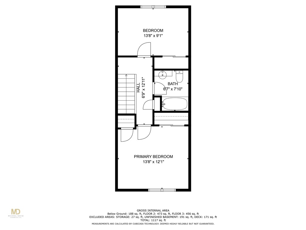 275 Grotto Avenue, Unit 1D Pawtucket, RI 02860 - Photo 38 of 41 2nd floor plan