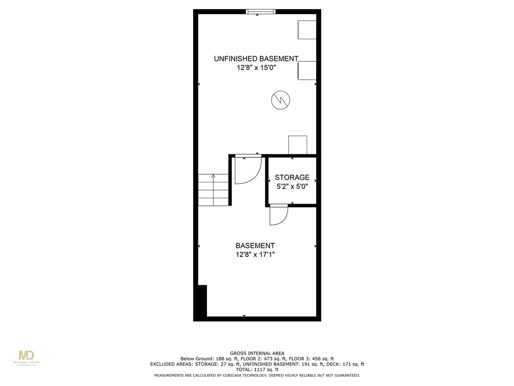 275 Grotto Avenue, Unit 1D Pawtucket, RI 02860 - Photo 40 of 41 Basement floor plan
