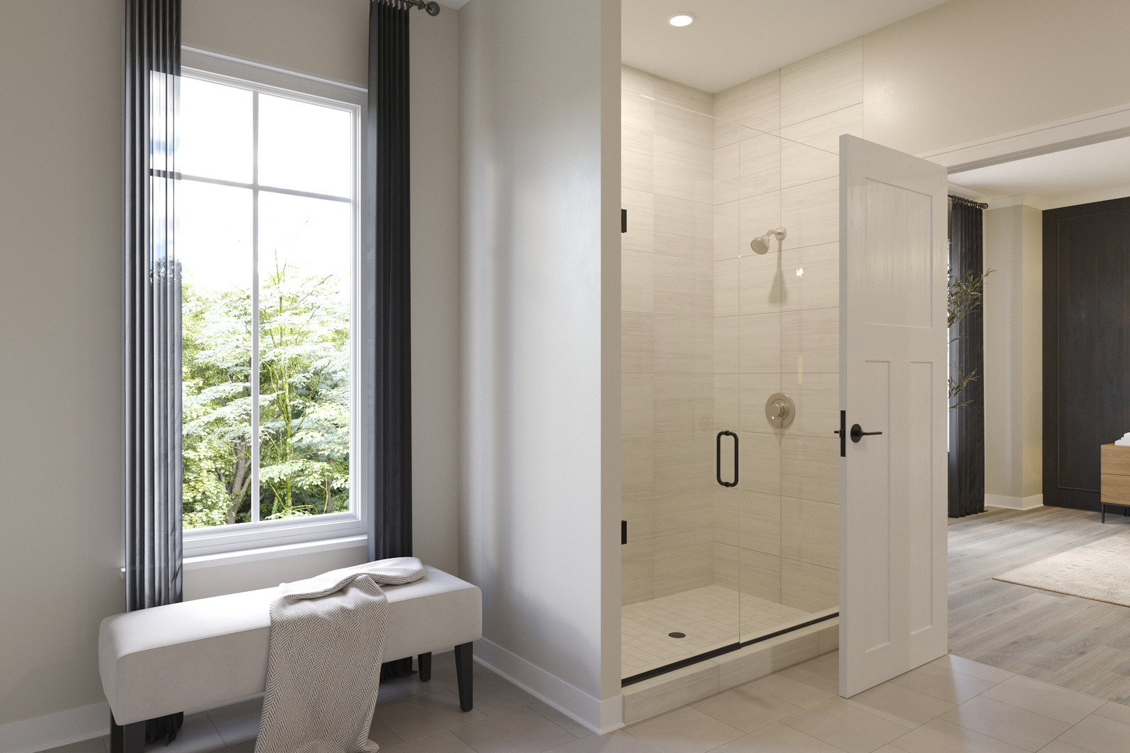 2024 Iron Ridge Lane Naperville, IL 60563 - Photo 13 of 14 a bathroom with a granite countertop sink a mirror and next to a window