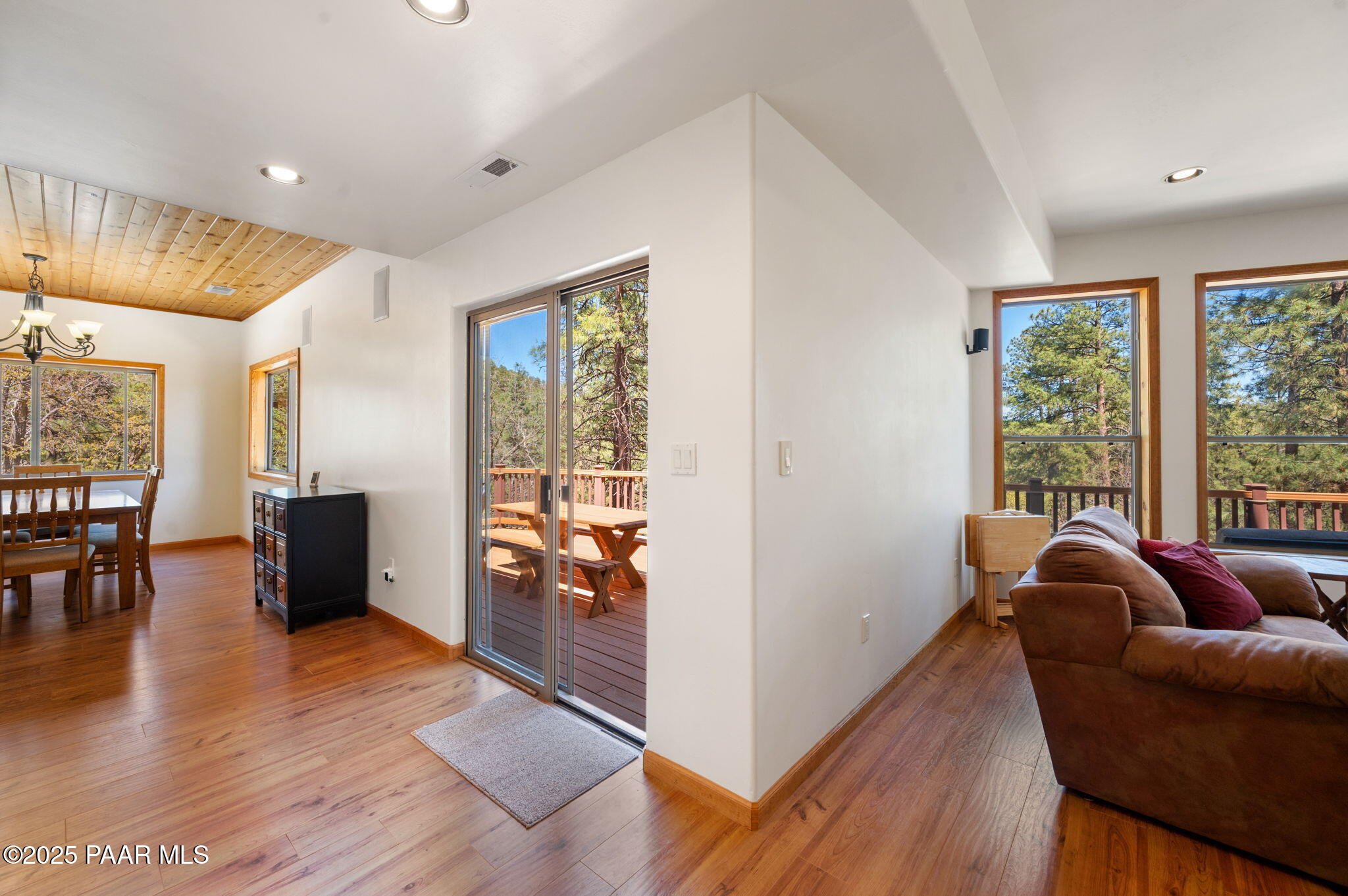 7480 South Prospector Lane Prescott, AZ 86303 - Photo 13 of 67 7-Livng Room to Deck