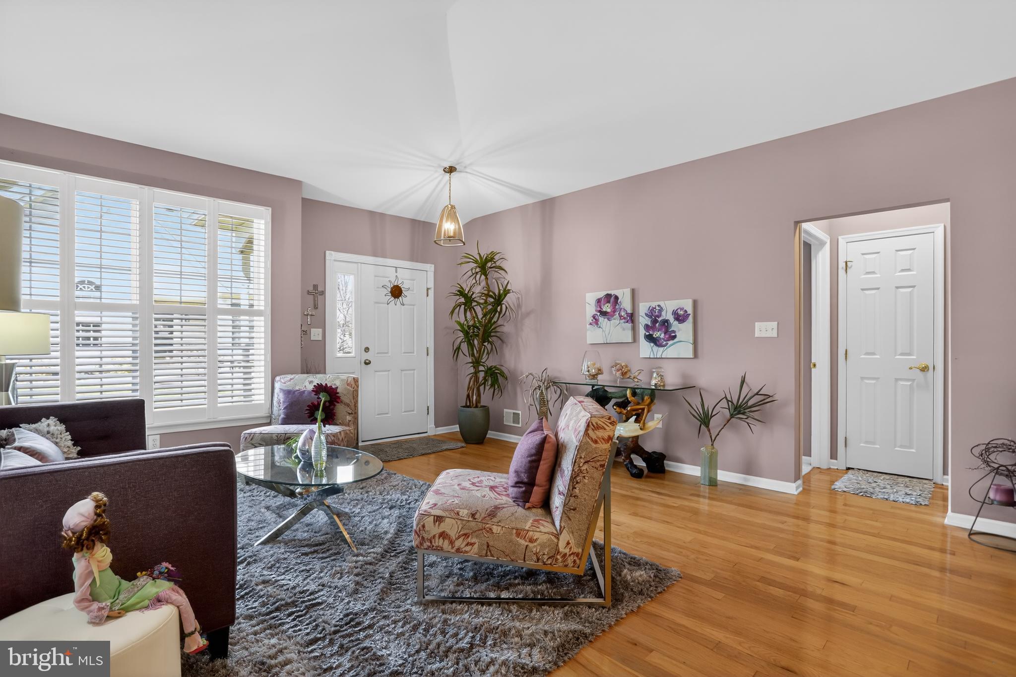 618 Bellflower Road Langhorne, PA 19047 - Photo 16 of 38 Dining and Livingroom High Ceilings