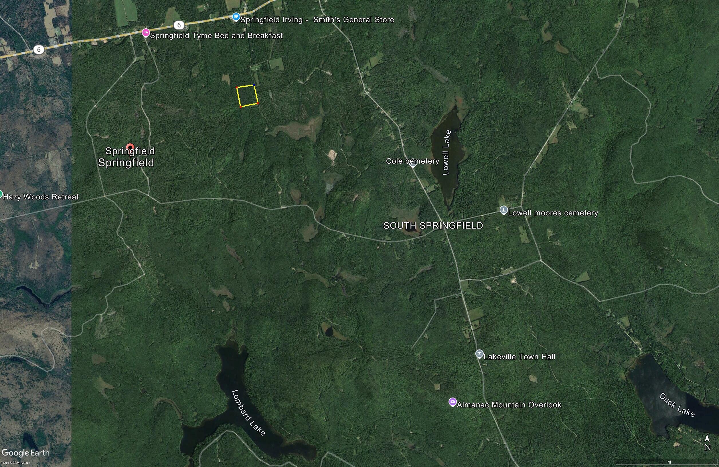 20-ac Shep Road Springfield, ME 04487 - Photo 1 of 9 aerial