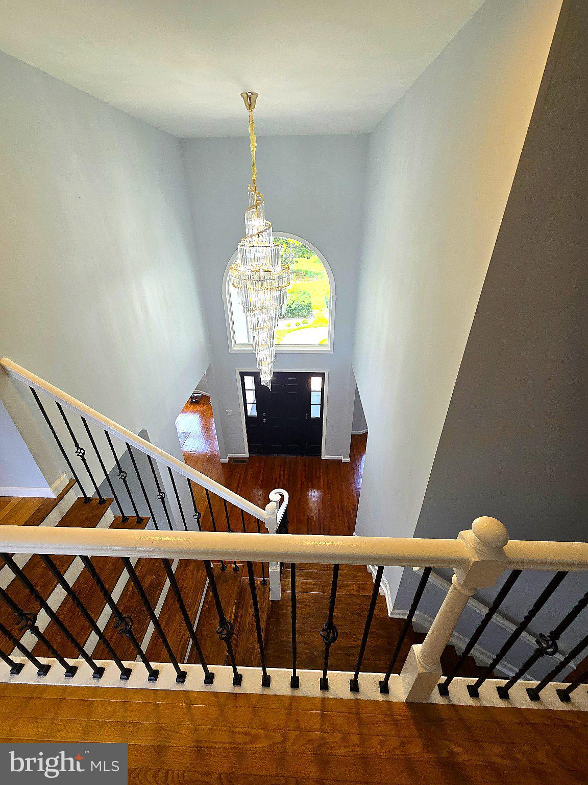 126 Blackwell Road Pennington, NJ 08534 - Photo 2 of 14 Elegant foyer with stunning chandelier.
