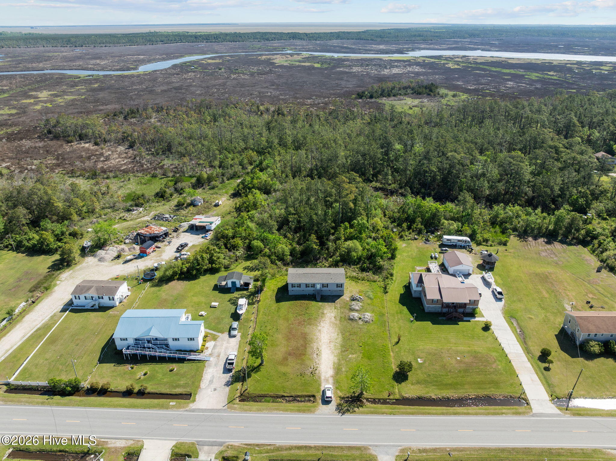 994 Merrimon Road Beaufort, NC 28516 - Photo 3 of 25 Aerial View