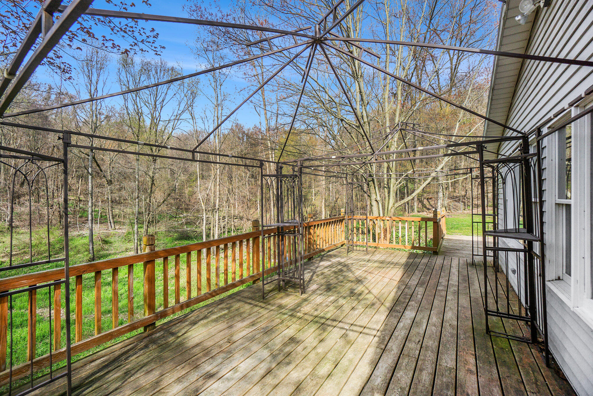 14661 Kane Road Plainwell, MI 49080 - Photo 18 of 25 Expansive deck