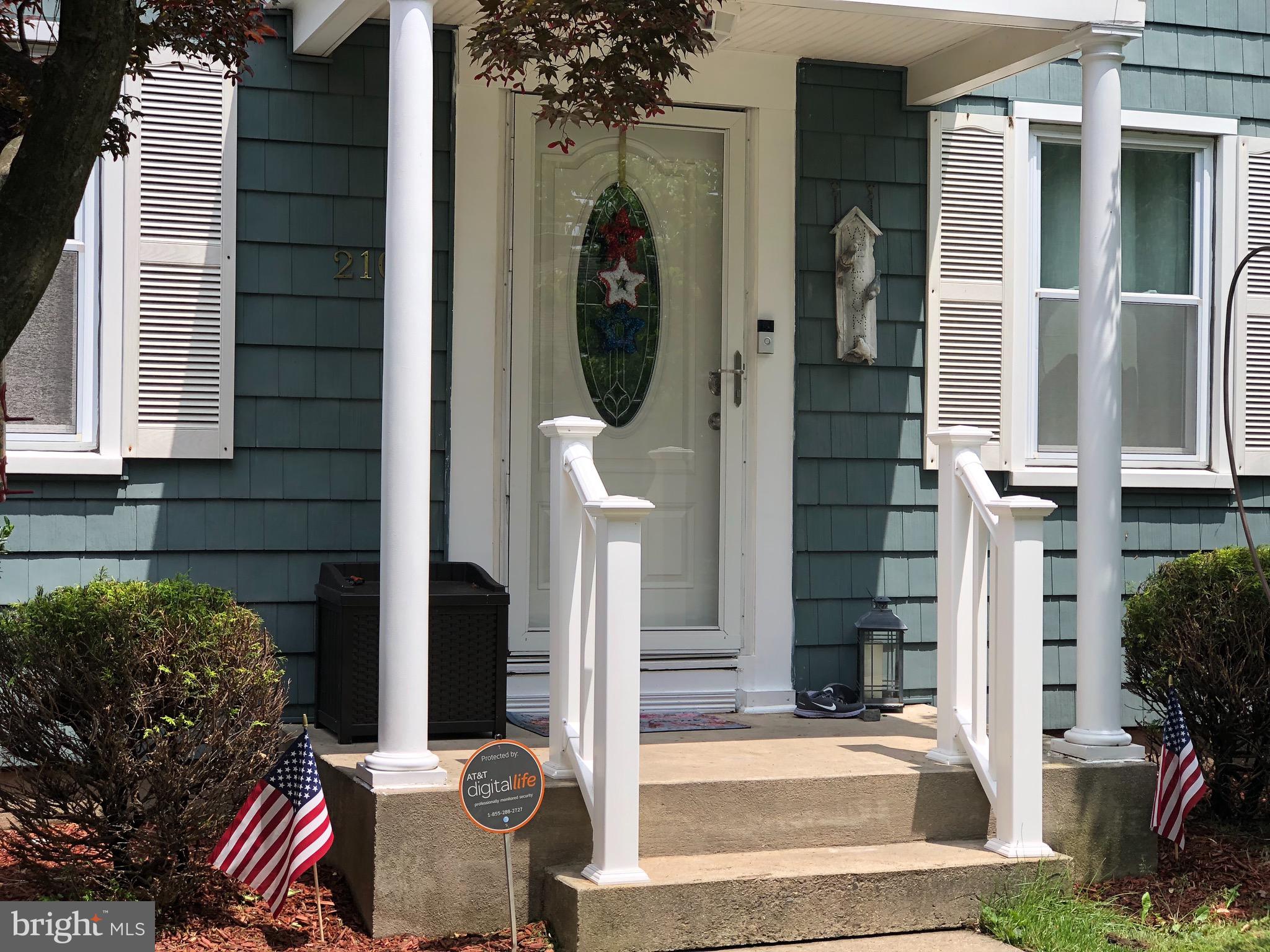 210 Kuser Road Hamilton, NJ 08619 - Photo 1 of 41 Front entrance w/new storm door & designer door.