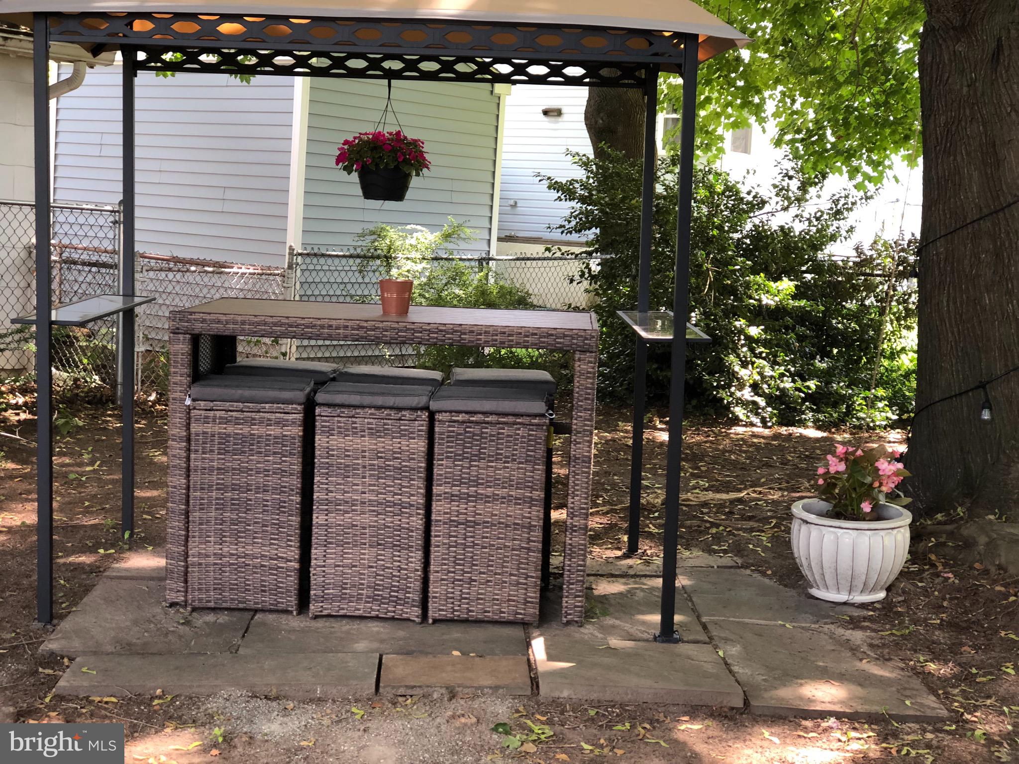 210 Kuser Road Hamilton, NJ 08619 - Photo 37 of 41 6,058 sq.ft.Lot. Fenced yard w/gazabo w/tiki bar.