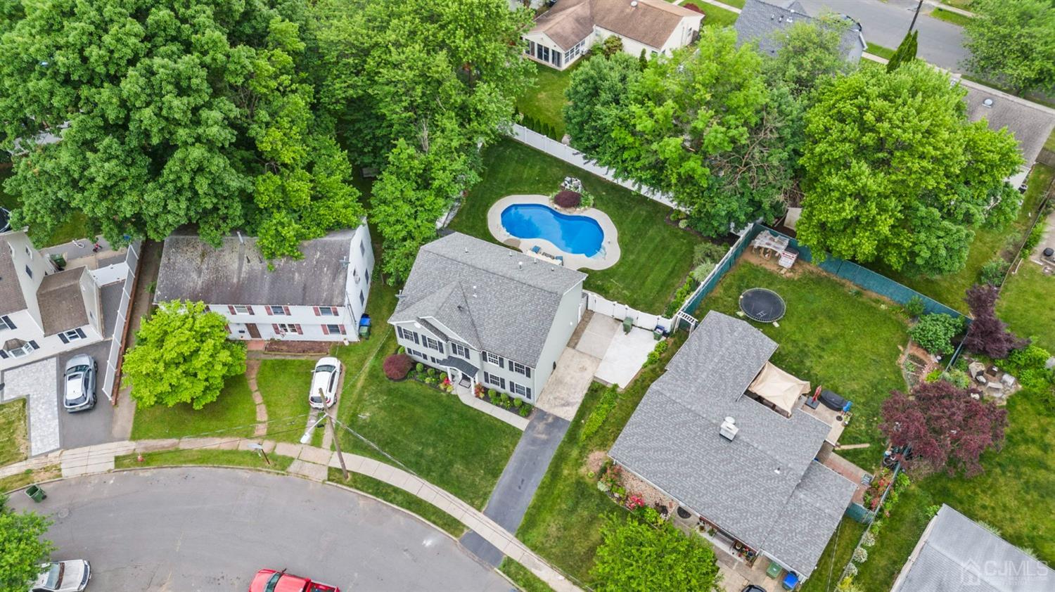14 Baxter Road Edison, NJ 08817 - Photo 37 of 39 an aerial view of a house