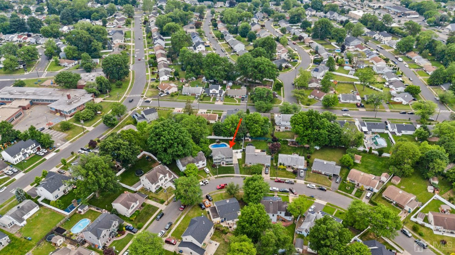 14 Baxter Road Edison, NJ 08817 - Photo 39 of 39 an aerial view of residential houses with outdoor space and street view