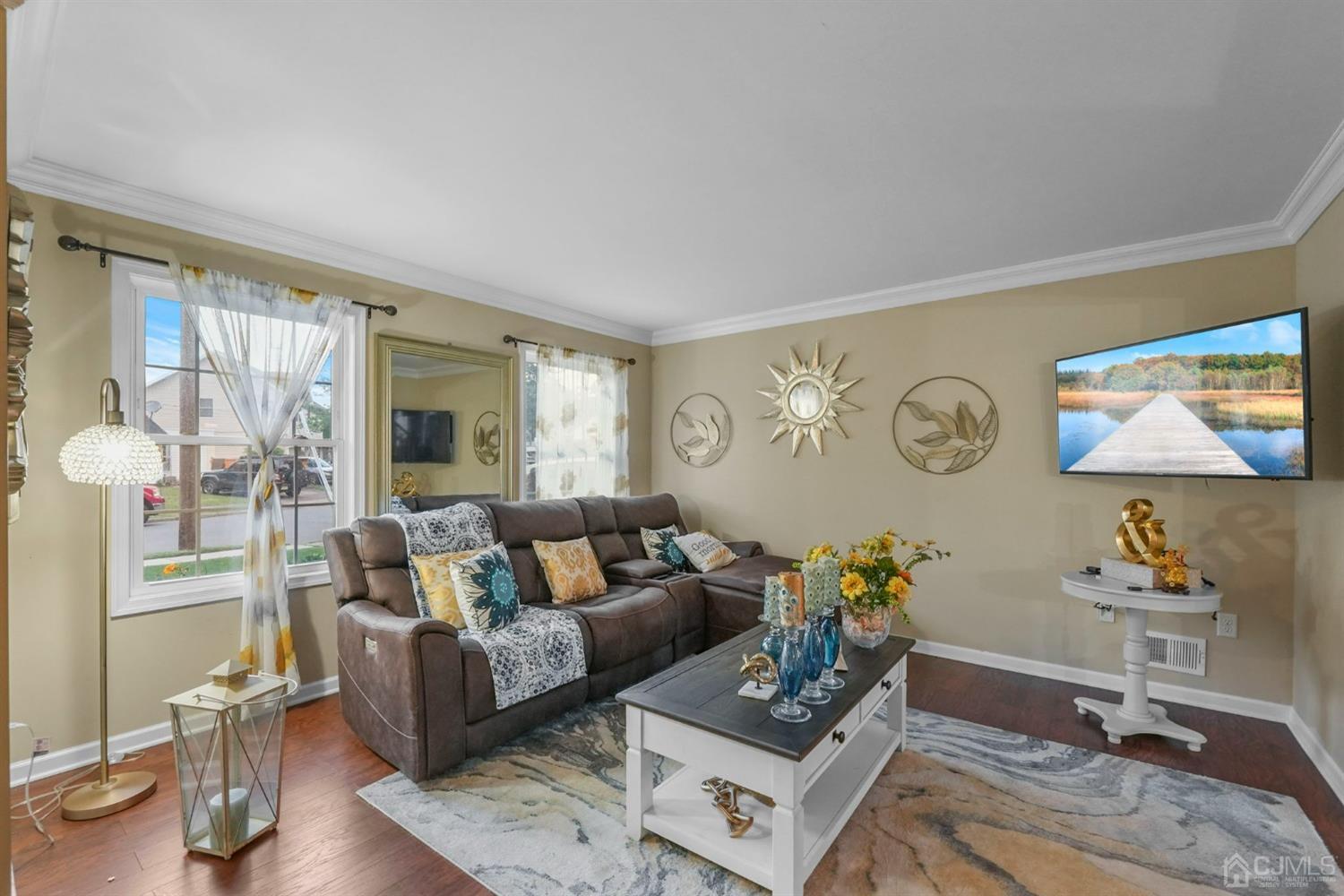 14 Baxter Road Edison, NJ 08817 - Photo 5 of 39 a living room with furniture and wooden floor