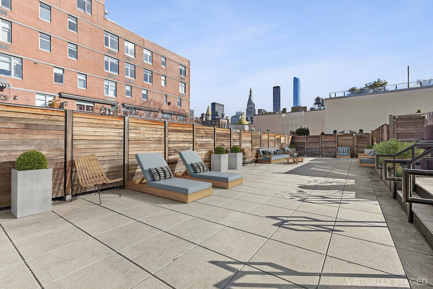 121 West 20th Street, Unit 2D Manhattan, NY 10011 - Photo 11 of 13 a view of terrace with seating space