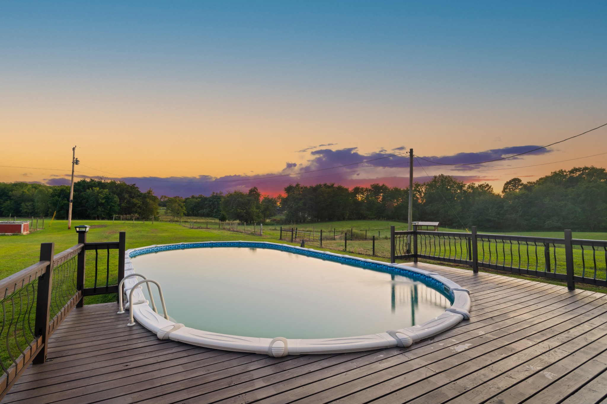 5439 Minnis Road Springfield, TN 37172 - Photo 30 of 43 a view of a swimming pool with a patio
