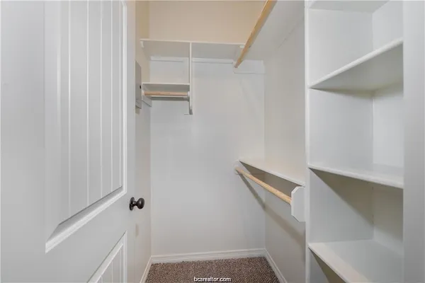 a view of closet
