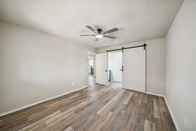 wooden floor in an empty room