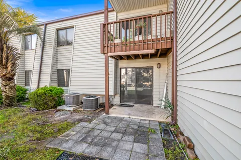 a view of pathway along with yard