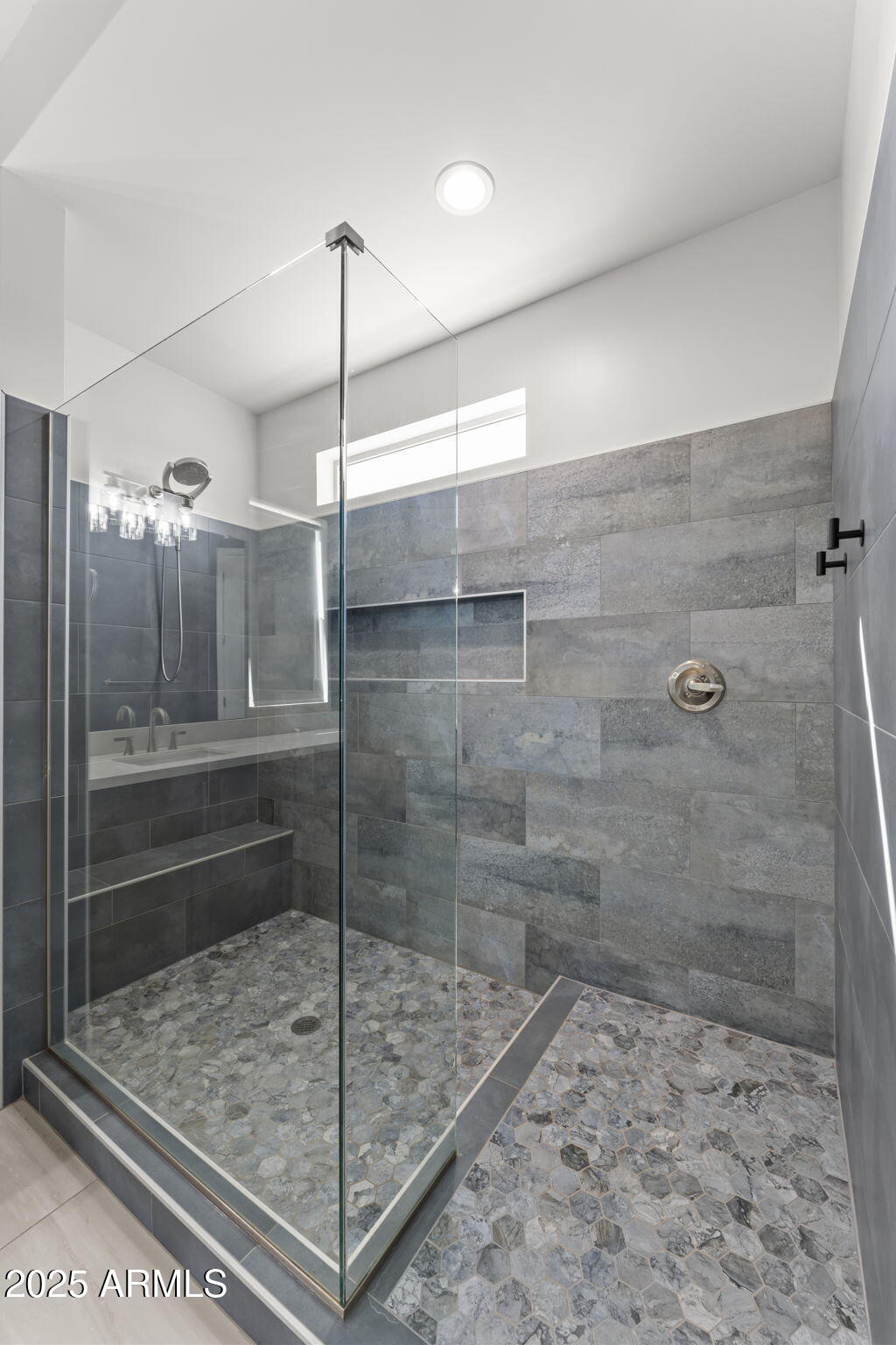 23012 Peak View Road Wittmann, AZ 85361 - Photo 21 of 44 a bathroom with a shower