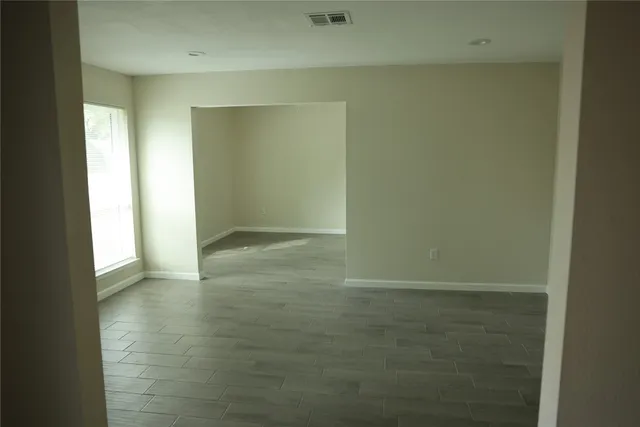 a view of a small space